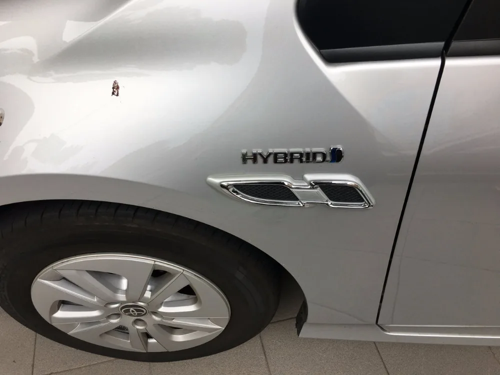 Car emblem fender sticker for toyota PRIUS 2016car stickers toyota