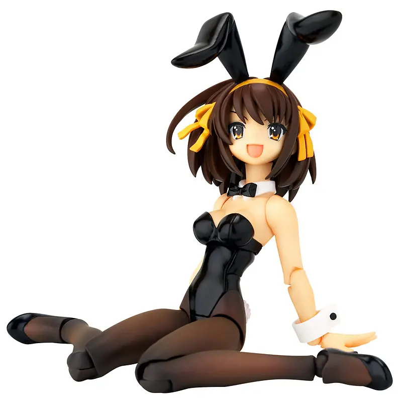 

2019 new The Melancholy of Haruhi Suzumiya rabbit sexy girl bunny PVC shf shfiguarts Action Figure anime figurine Model Toy Doll