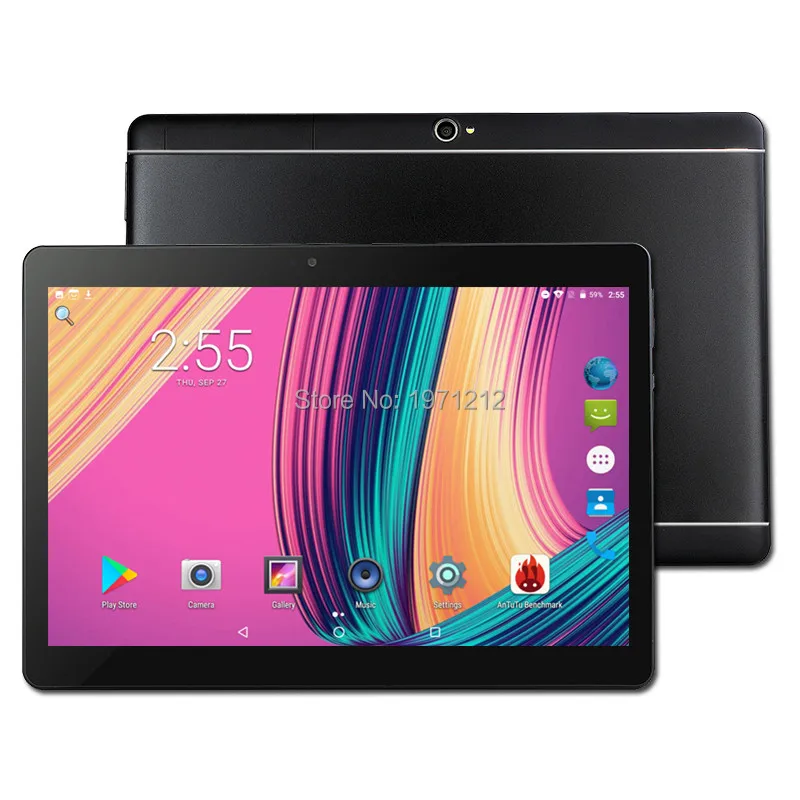 

10.1 inch 3G 4G Lte The Tablet PC Octa Core 4G RAM 64GB ROM Dual SIM Card Android 7.0 Tab GPS bluetooth tablets 10.1 + Gifts