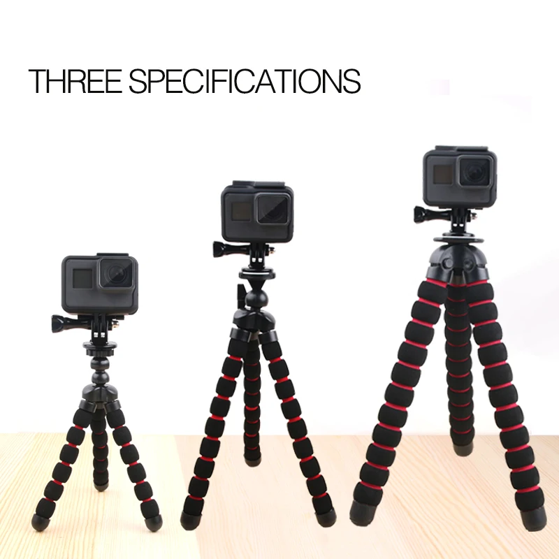 Octopus Tripods Stand Spider Flexible Mobile Mini Tripod Gorillapod For iPhone GoPro Canon Nikon Sony Camera Table Desk