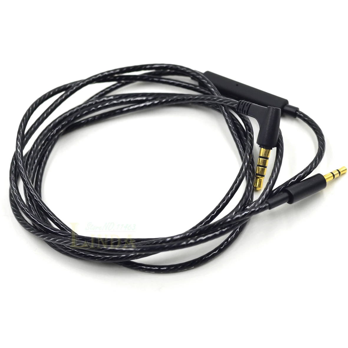 Replacement wire line cable with mic 