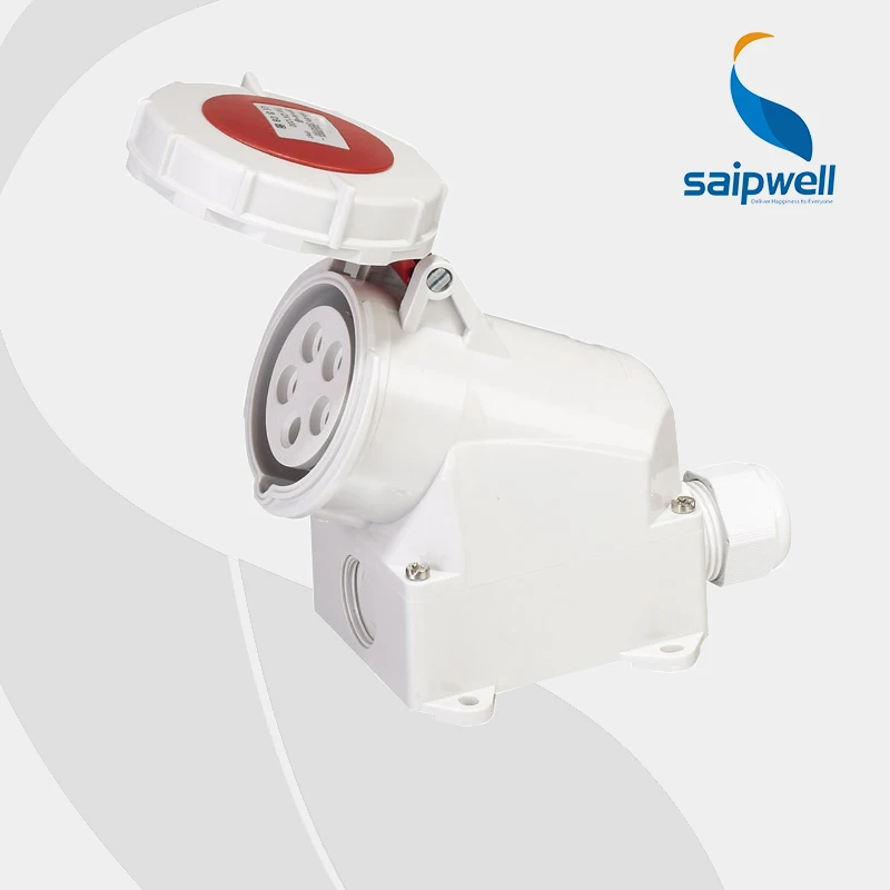 

Free Shipping 2014 New Hot Sell waterproof ip67 industrial socket and connector 400V 16A