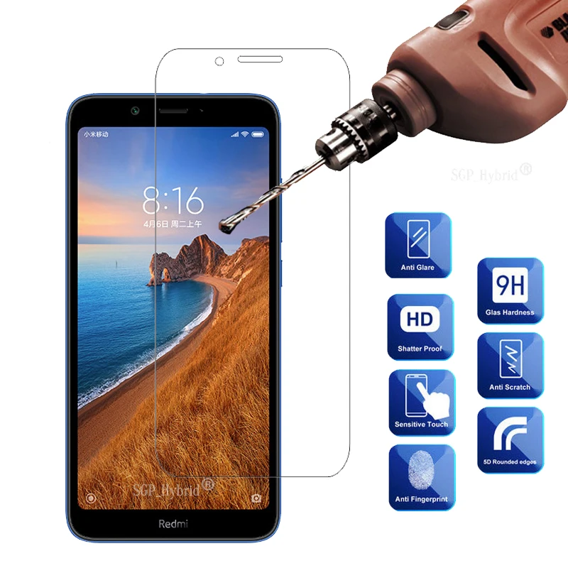 Закаленное стекло для Xiaomi Redmi 7a защитная пленка экрана Защитное 7 a 5 45 дюйма 16 ГБ 32