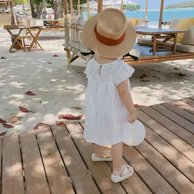 2019 New Summer Item Girl Fashion Dress Three Colors