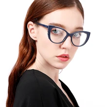 Новая мода кошачий глаз женские очки Роскошные оптические оправа для мужских очков с аксессуары из стразов женские