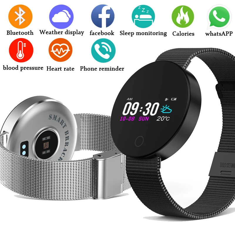 

BANGWEI Men Women Smart Watch LED Color Screen Life Waterproof Digital Clock Sport Fitness Tracker Smart Watch IOS And Android