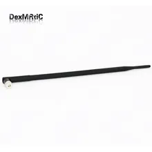 1 шт. 433 мГц Телевизионные антенны 3dbi усиление Omni с SMA разъем штекер резиновая Телевизионные антенны 395 мм длинные