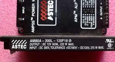 

DHL/EMS 2 Sets NEW AM80A-300L-120F18 ASTEC AM80A300L120F18