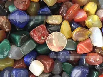

12~25mm Colorful agate macadam detritus stone Use in Water features, Aquariums pond