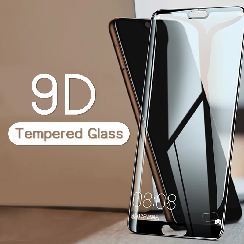 

9D Curved Edge Protective Glass For Huawei P20 P10 Mate 20 Lite P30e P Smart 2019 Tempered Glass For Huawei Honor 9 10 Lite 8X