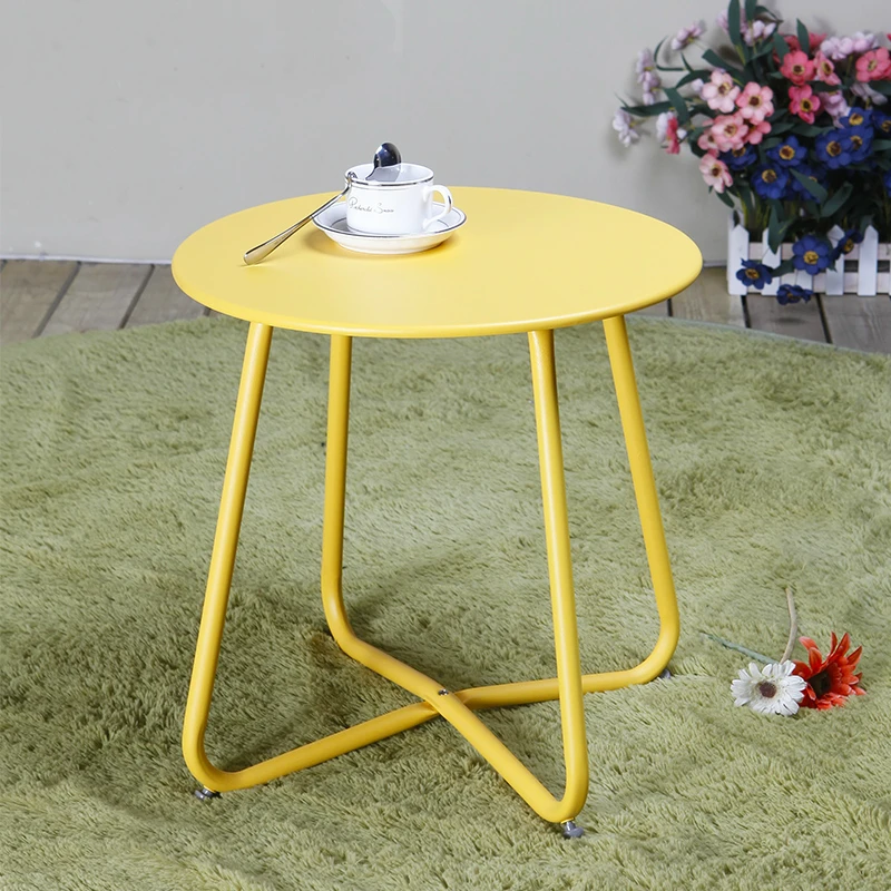 Creative Apartment Living Room Coffee Table Round Table Simple Modern Small Coffee Table Corner Table