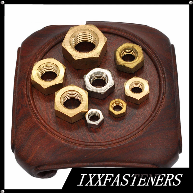 

M7 M8 M10 M12 M14 M16 M18 M20 DIN934 Copper Brass H56-4 Hexagon Nuts Metric Thread Hex Nut