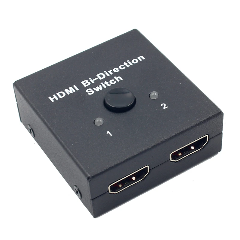 Двунаправленный 2 hdmi коммутатор 2 в 1 выход или 1 в 2 Выход видео сплиттер конвертер 1080P 3D