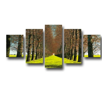 

Unframed 5 Panels Neat forest Picture HD Canvas Print Painting Artwork home decoration Wall Art Canvas painting for living room