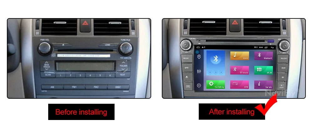 Perfect Navifly 2din Android 9.1 Car dvd Multimedia Player For Toyota Corolla 2007 2008 2009 2010 2011 GPS Navig Radio FM BT WIFI RDS 6 Perfect Navifly 2din Android 9.1 Car dvd Multimedia Player For Toyota Corolla 2007 2008 2009 2010 2011 GPS Navig Radio FM BT WIFI RDS 6