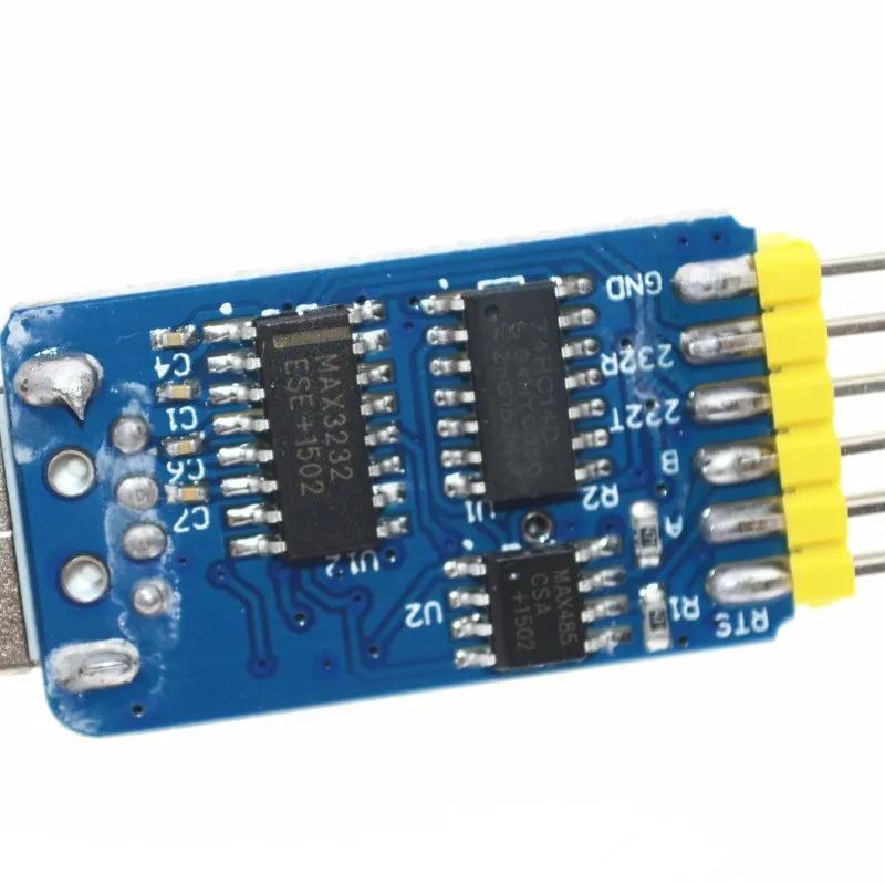 6 в 1 CP2102 USB к TTL 485 232 Huzhuan 3 V / 5V совместимый шесть Многофункциональный серийный
