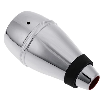 

Wholesale 3PCS Light-weight Plastic Trumpet Mute Silencer Practice silver