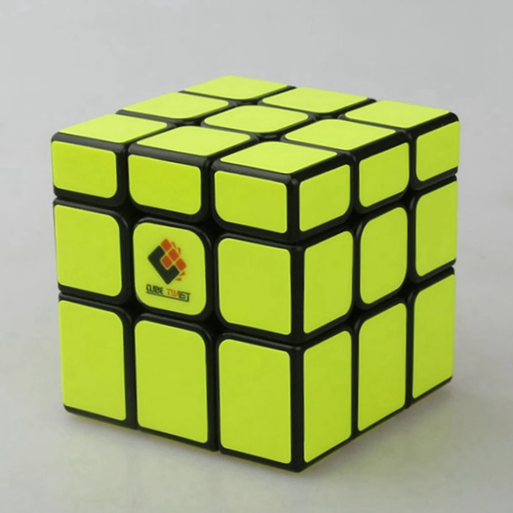 

Twist 57mm 3x3x3 Cast Coated Mirror Block Speed Magic Cube Puzzle Cubes Educational Toys For Kids Child - Fluorescent yellow