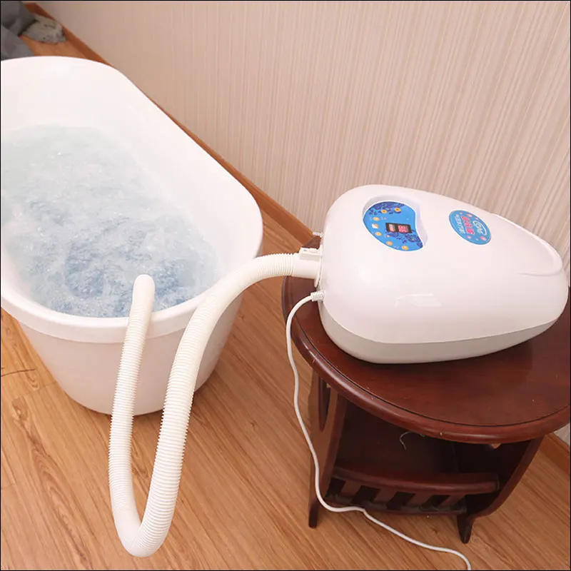 Hydrotherapy bolha spa máquina banheira massagem bolhas de massagem para relaxar ibeauty banheiras de hidromassagem ionizer bolha banho massagem esteira-0