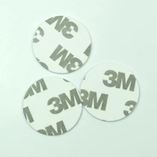 1000 шт. 125 кГц TK4100 EM4100 RFID Монета ID карты с 3M аденсивная наклейка только для чтения диаметр 25 мм для контроля доступа