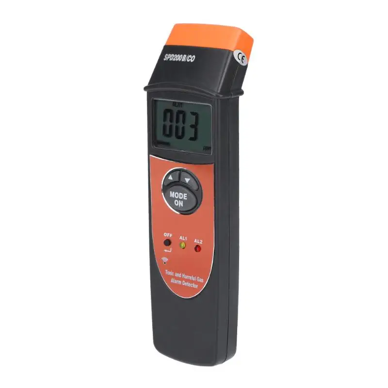 

Portable Carbon Monoxide Detector SPD200 Precision CO Carbon Monoxide Meter Mini CO Gas Monitor Gas Tester 0-1000PPM