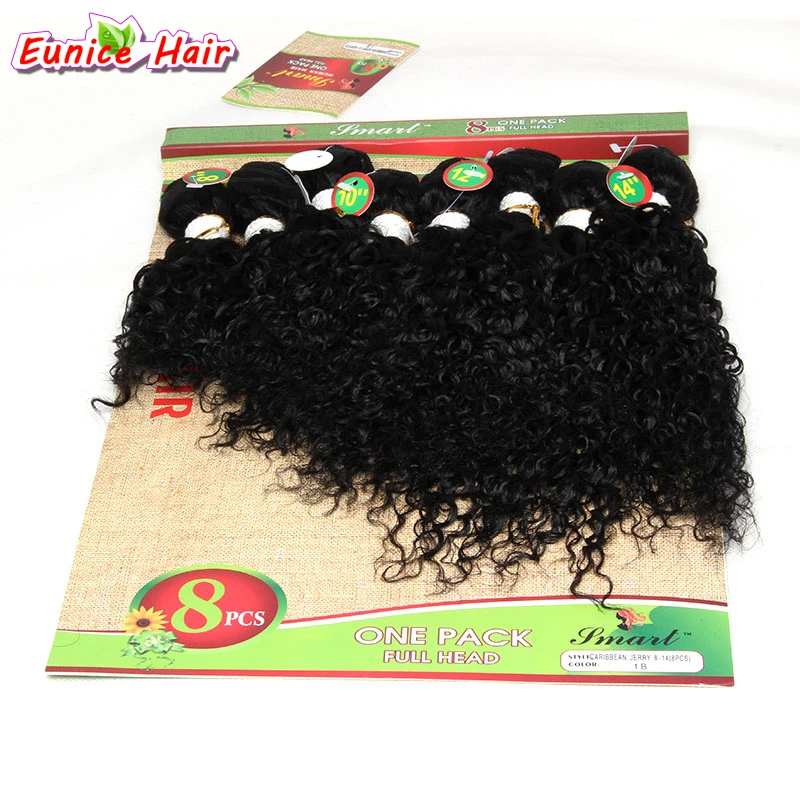 unidades pacote Ombre Colorido Jerry Cabelo Encaracolado
