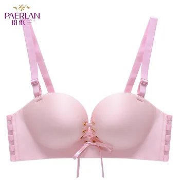 

PAERLAN Women Bra Small Push Up Strap Rope B Cup Female Bra Wireless Seamless Sexy Underwear Wholesale
