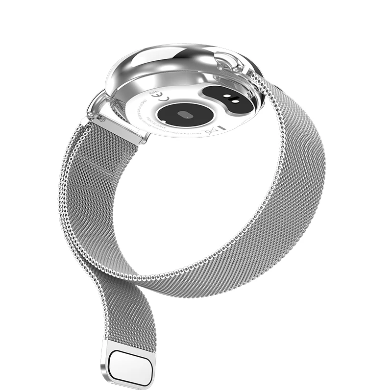 T7 Smart Watch Men Business Metal Leather Smart Wristband Reminder Smart Band Sport Fitness Tracker for Android IOS Bracelet