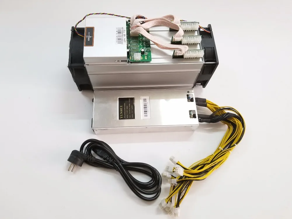 Новейший AntMiner S9i 14,5 T с 1800W PSU Asic SHA-256 Bitcoin Miner Btc BCH Miner лучше, чем Antminer S9 S9i 13T 13,5 T 14T