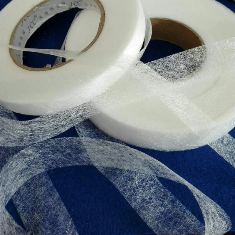 

Double Faced Adhesive Fabric Nonwoven Fusible Interlining Easy Iron On Sewing Fabric Join Patchwork Interlinings 1 Square Meter