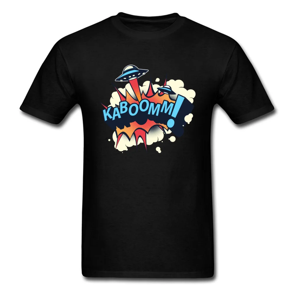 Футболка НЛО религия комикс KABOOMM уникальные футболки с рисунком уругвы мужские