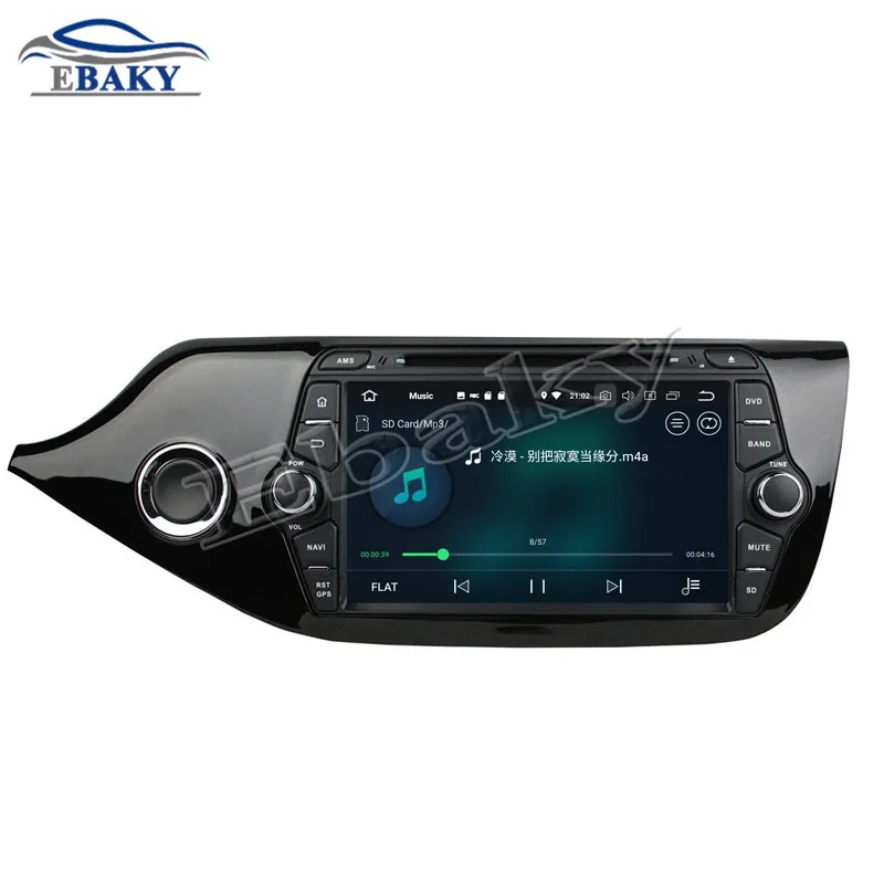 Cheap NaviTopia 8inch 4GB RAM 64GB ROM Octa Core Android 9.0 Car DVD Player For KIA CEED 2014/Bluetooth/GPS 14
