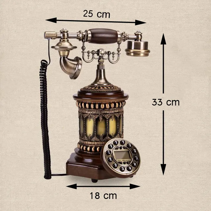 Античный Большой britan стационарный телефон telefono винтажный fijo Каса из woold rilievo ev telefonu antiguedades