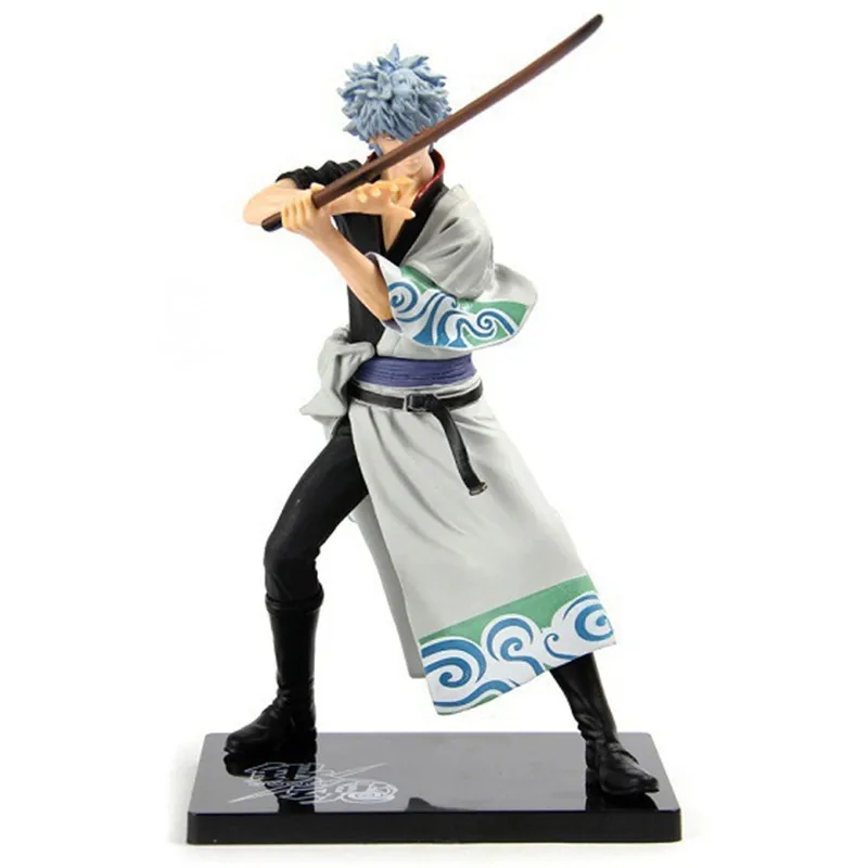 Lensple 17 см GINTAMA Sakata Gintoki Серебряная Душа DX Vol.1 экшн фигурка ПВХ игрушка