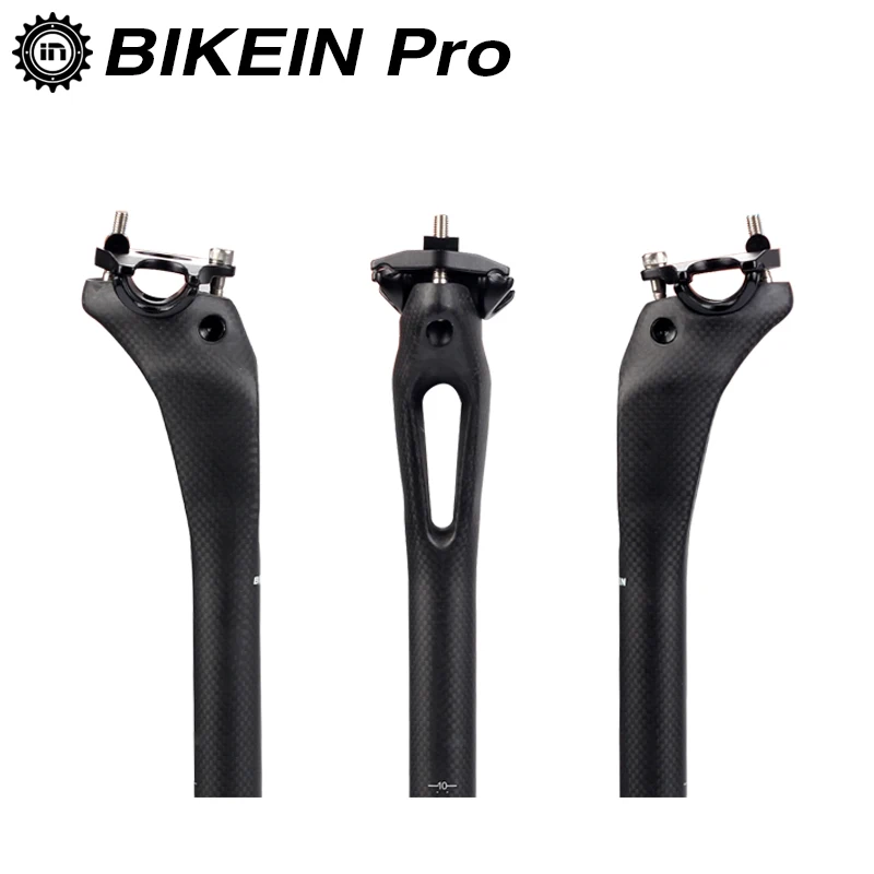BIKEIN Lite Aerodynamics 3k Carbon Mountain Bike Seatpost Setback 25mm