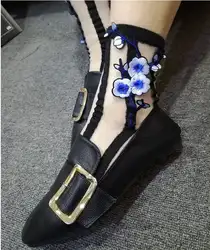2017 цветы птицы горячей носок цветы Для женщин модные короткие носки блестящие Harajuku мягкой дамы Смешные Носки для девочек эластичные