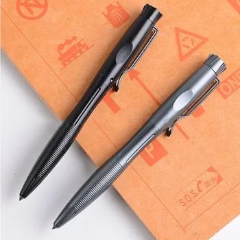 

Mini Metal Durable Ballpoint Pen Rotating Pocket-size Pen Portable BallPoint Pen Small Oil Pen Exquisite Writing self defence