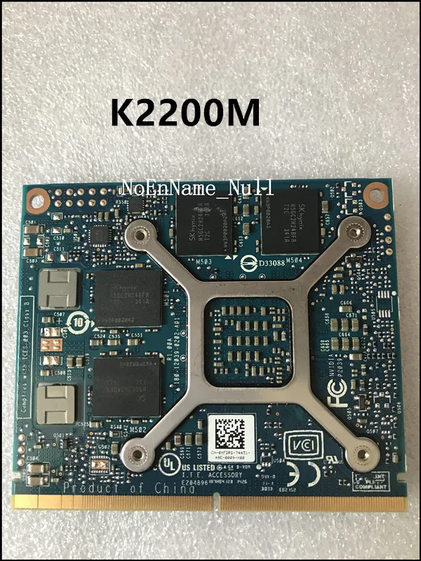 Оригинальная Фотографическая карта K2200M Φ 2 Гб XFDRD для HP ZBook15 g1 8770w 8750w DELL M4700