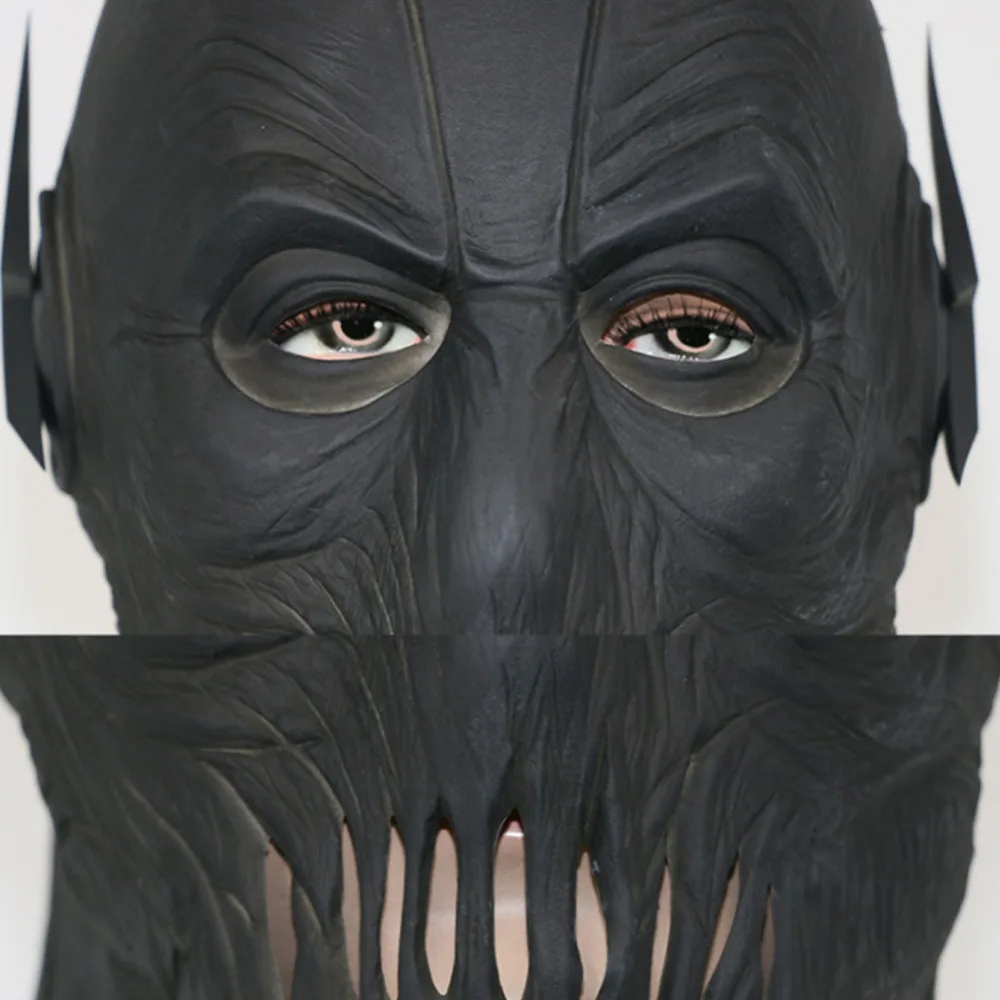 The Flash  Zoom Mask Hunter Zolomon Mask Cosplay Halloween Masquerade face helmet Props Gifts PVC Mask High Quality 4