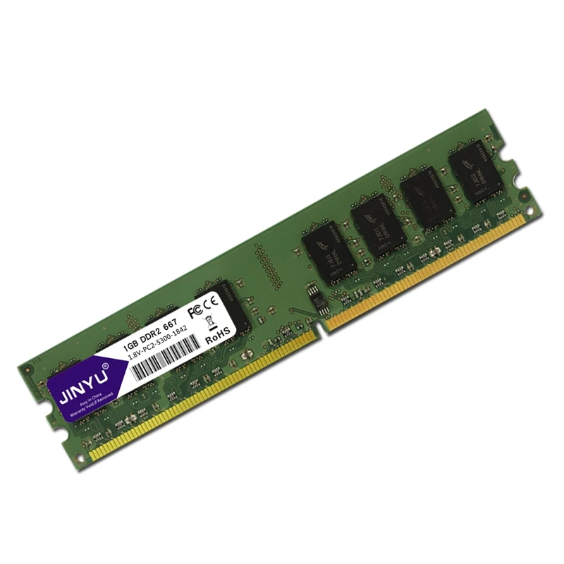 HOT-JINYU DDR2 1G 1,8 V 240Pin игровая оперативная память для рабочего стола