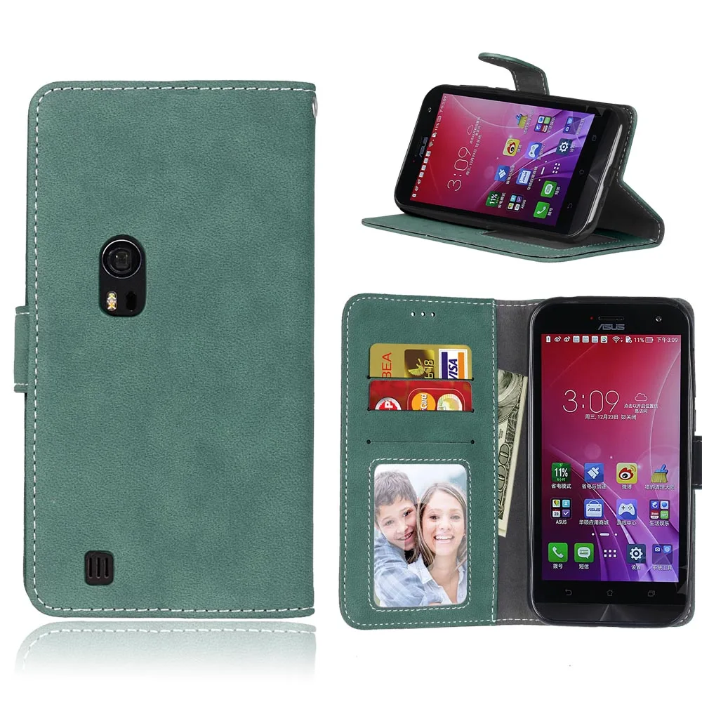 

For ASUS ZenFone Zoom ZX551ML ZX550ml Case Flip Cover PU Leather Wallet Stand Phone Case Cover for ZenFone Zoom Covers Bag