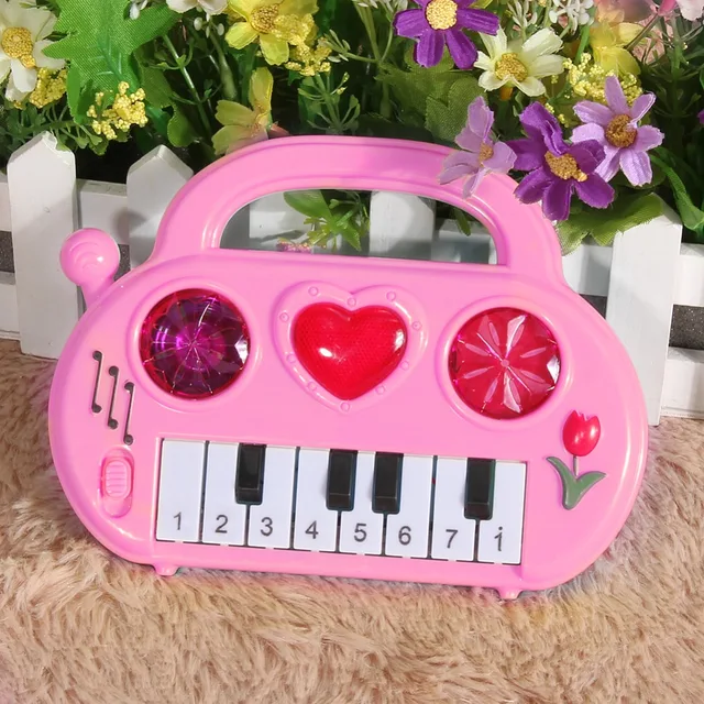 Baby Piano Toy Infant Toddler Developmental Toy Plastic Kids Musical Piano Early Educational Toy Musical Instrument Gift DS19 3