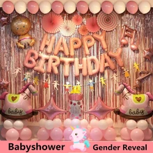 45pcs Babyshower Gender Reveal Birthday Party Balloons Cartoon Amnimal Trojan Foil Air Ballon Birthday Party Decorations Kids 45pcs Babyshower Gender Reveal Birthday Party Balloons Cartoon Amnimal Trojan Foil Air Ballon Birthday Party Decorations Kids