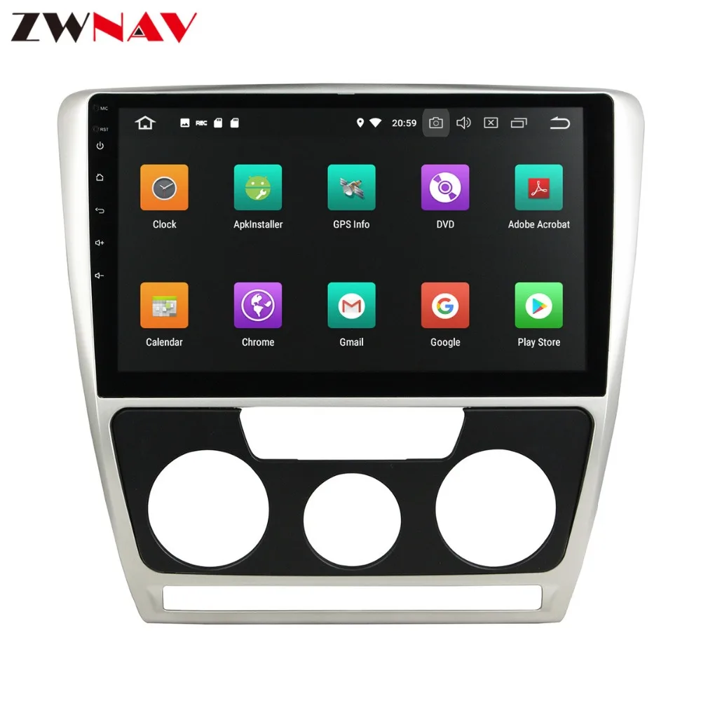 Excellent 10.1 inch Car DVD player Android 8.0 Car GPS navigation for Skoda Octavia MT 2010-2014 multimedia radio video CD player 3 Excellent 10.1 inch Car DVD player Android 8.0 Car GPS navigation for Skoda Octavia MT 2010-2014 multimedia radio video CD player 3