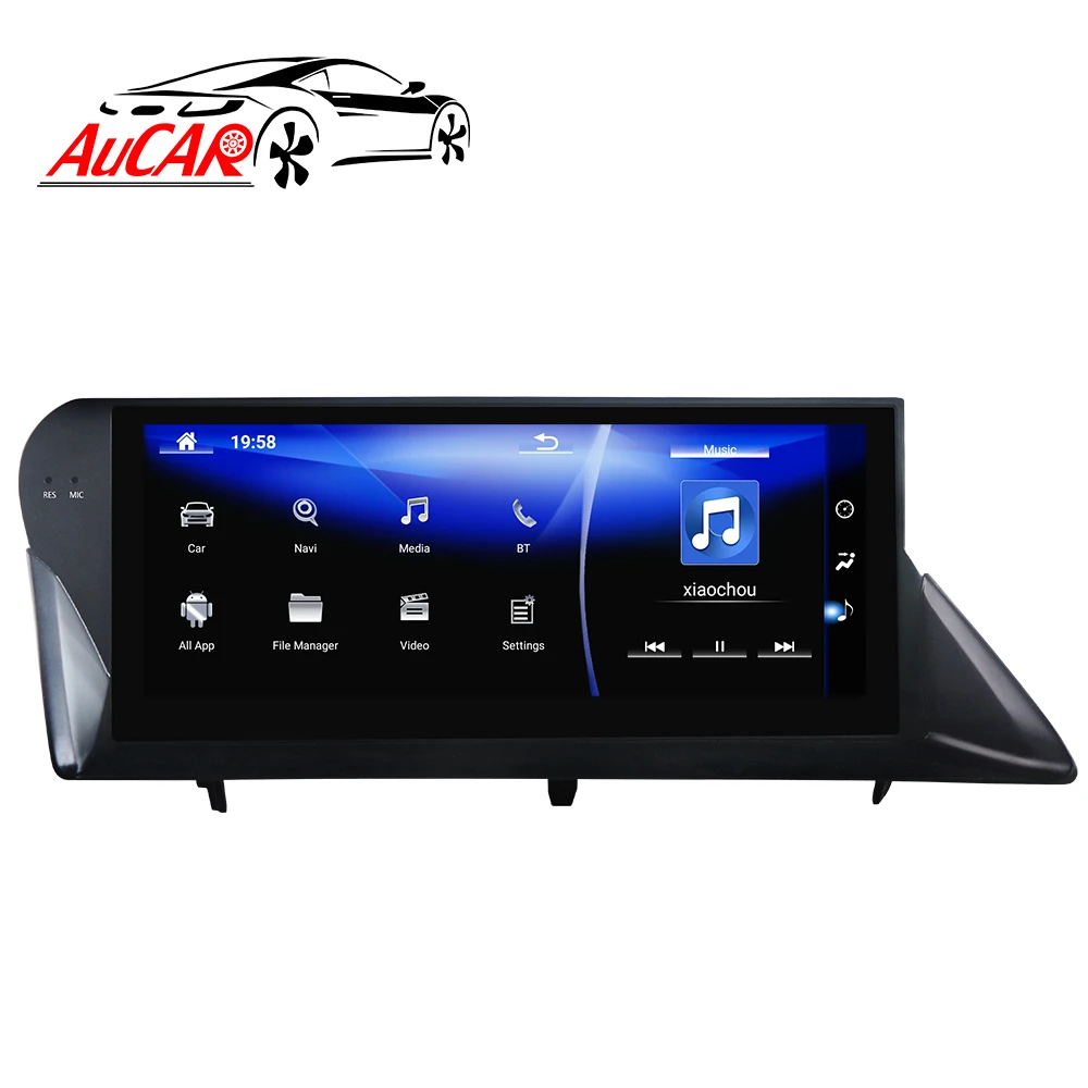 Автомагнитола AuCAR для Lexus RX 270 350 450 2009 2015 Android 10 25 GPS DVD плеер сенсорный экран