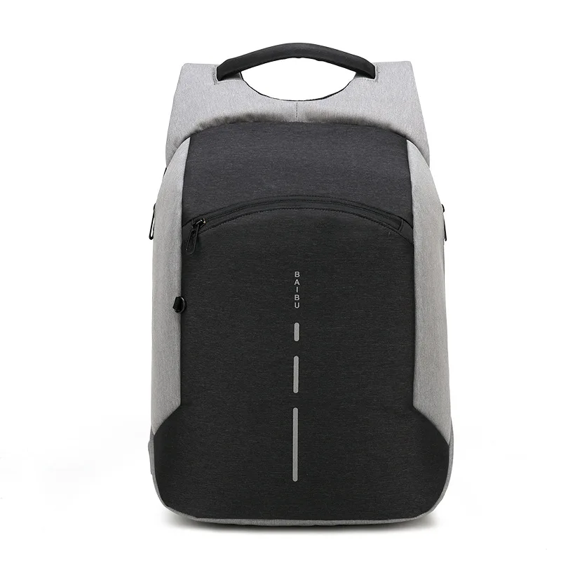 BAIBU Мужской многофункциональный рюкзак Противоугонный водонепроницаемый дизайн рюкзак для ноутбука студенческие школьные сумки для подростков дорожная сумка