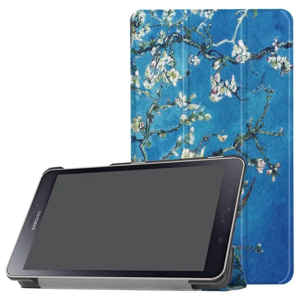Чехол для Samsung Galaxy Tab A 8,0 T380 T385 8,0 дюймов чехол для планшета из искусственной кожи раскладной флип-чехол с подставкой - Цвет: NO13
