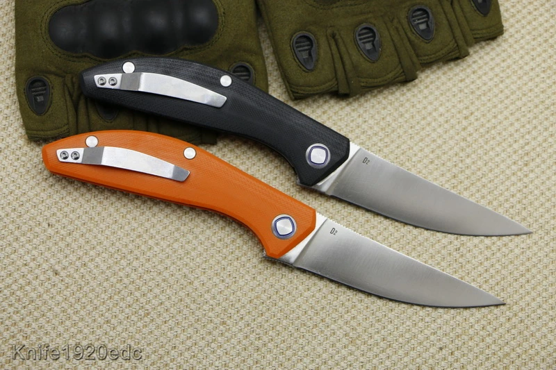 Складной нож LOVOCOO SIGMA складной D2 blade G10 с ручкой для кемпинга походов охоты