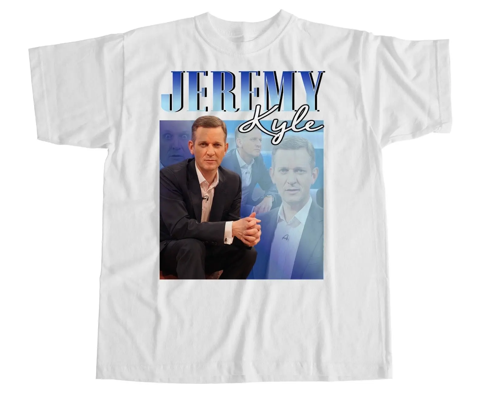Jeremy Kyle T shirt UK TV Funny Tele Good Morning Phillip Schofield Homage High Quality Custom Printed Tops Hipster Tees T-Shirt | Мужская