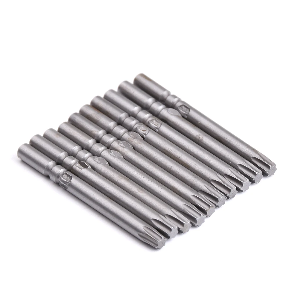 5*60mm TORX Screw Driver Bits Set Torx 25 Screwdriver Drill Bit Handle
